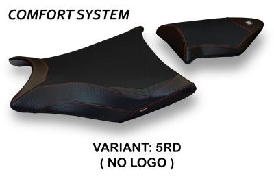 Tappezzeria Italia Sitzbankbezug Model Essen Schwarz Komfortsystem für BMW S1000RR 09-11