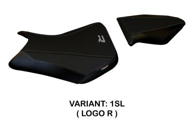 Tappezzeria Italia Seat Cover Model Gera Total Black for BMW S1000R 14-19