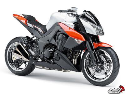 Luimoto Seat Cover Sport Driver for Kawasaki Z1000 2010-2013