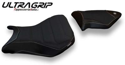 Tappezzeria Italia Seat Cover Model Corinto all black Ultragrip for BMW S1000RR 12-14
