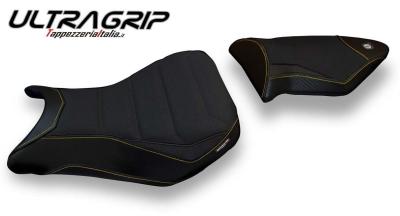 Tappezzeria Italia Seat Cover Model Corinto all black Ultragrip for BMW S1000RR 12-14