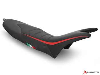 1551202 TEC-GRIP/SP RED/CF BLACK/RED STITCHING/ITALIAN FLAGS