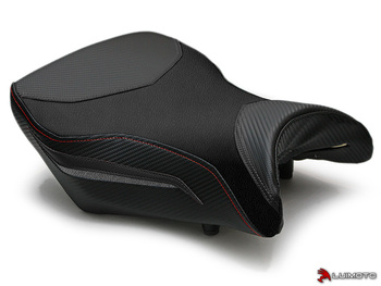 8041105 BLACK/CF BLACK/GUNMETAL/RED STITCH