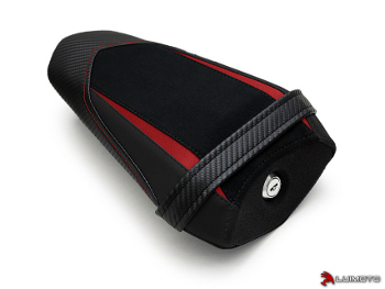 5151203 TEC-GRIP/SUEDE BLACK/DEEP RED/BLACK/CF BLACK/RED STITCH