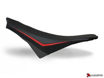 9091102 CF BLACK/SP RED/TEC GRIP/RED STITCH/CF BLACK