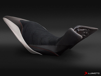 14011102 SUEDE/BLACK/RED STITCH/SILVER/TEC-GRIP/CF BLACK