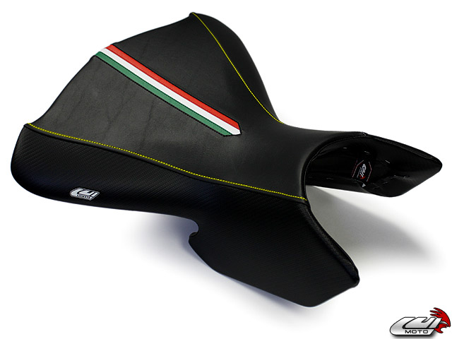 BLACK/GREEN/WHITE/RED/CF BLACK/YELLOW STITCH