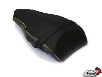 1053202 SUEDE/CF BLACK/YELLOW STITCH
