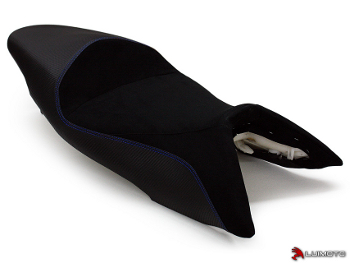 9071104 SUEDE/CF BLACK/BLUE STITCHING
