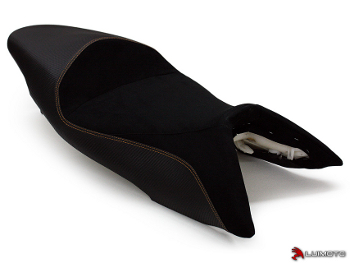 9071106 SUEDE/CF BLACK/GOLD STITCHING