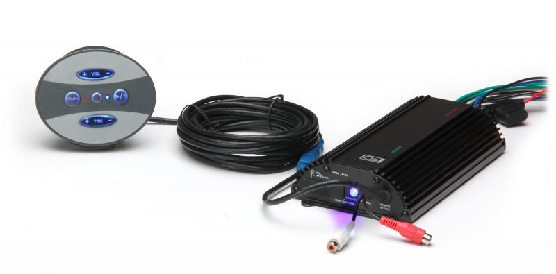 Poly-Planar ME60BT Bluetooth-Verstärker wasserd Bedienfeld Radio,  Fernbedienung ,Lautsprecher,Antenne Verstärker Tuner