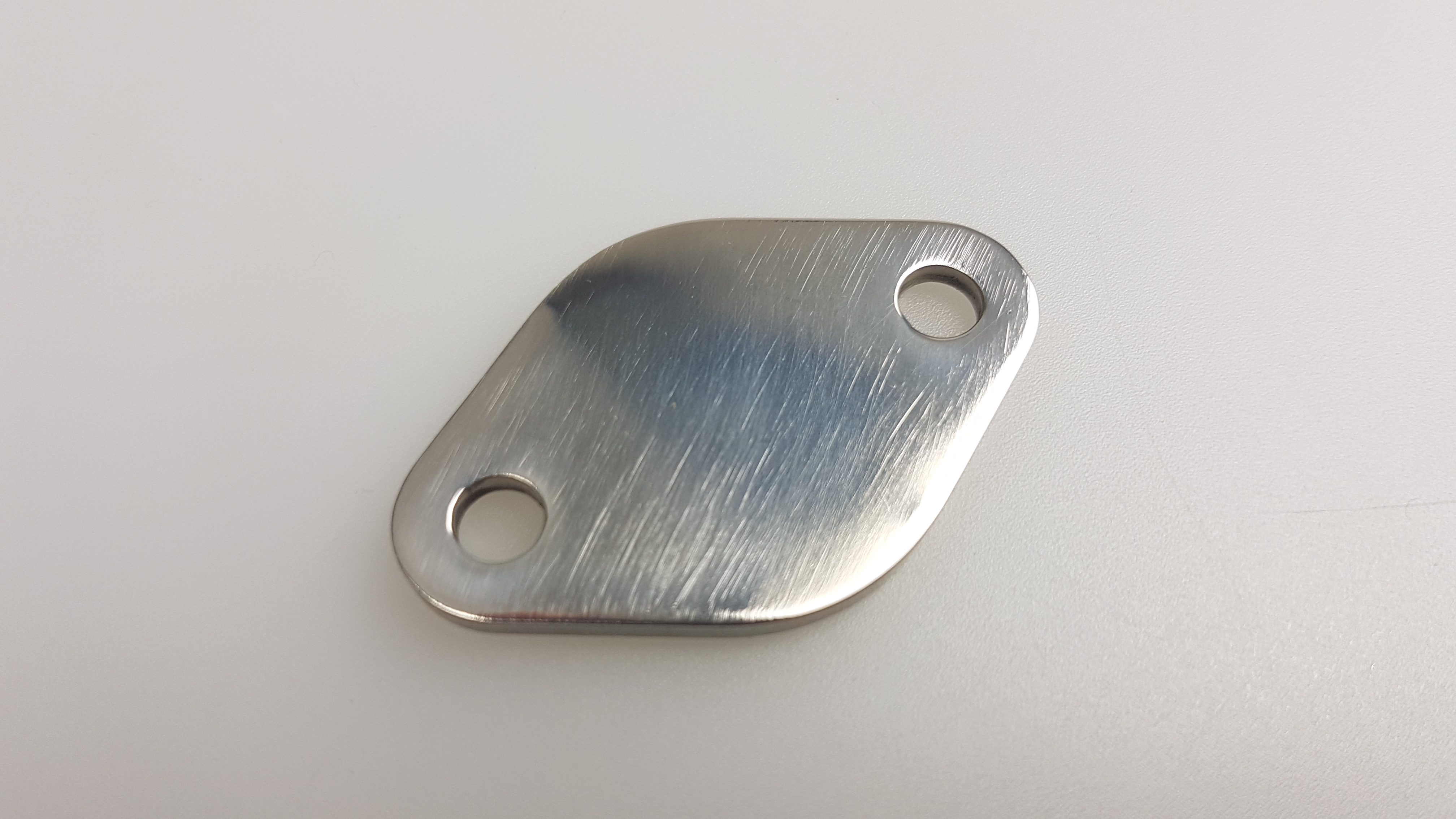 Heat riser blockoff plates,exhaust, Covers heat riser flange,Exhaust