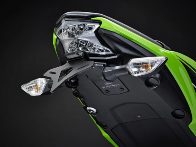 Zubehör Motorradzubehör WenJiaShanGDSH Stilvoll und praktisch Motorrad Kennzeichenhalter Kennzeichenhalter for Kawasaki Z650 Ninja 650 2017 2018 2019 Color : Ninja Logo 