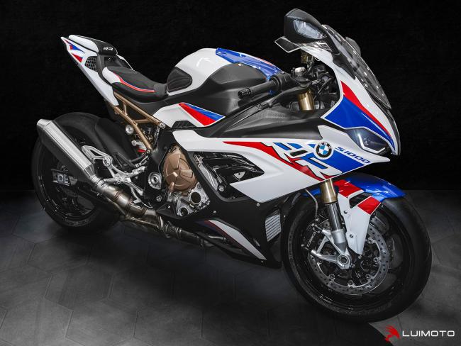 Luimoto Sitzbankbezug Technik Beifahrer für BMW S1000RR 2019-22
