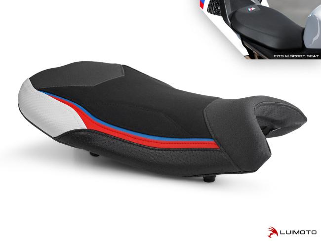 Luimoto Sitzbankbezug Technik Fahrer für BMW S1000RR 2019-22 (M Sport Sitzbank)