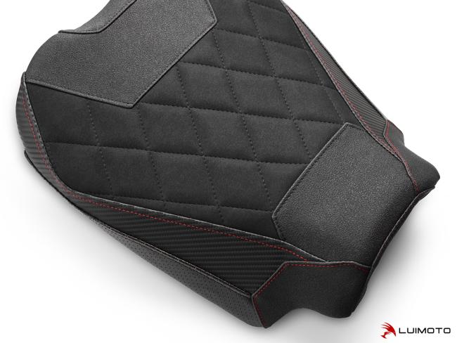 Luimoto Sitzbankbezug Diamond Grezzo Fahrer für Ducati Streetfighter V4