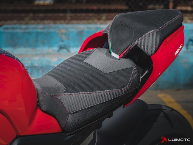 Luimoto Sitzbankbezug Corsa Fahrer für Ducati Streetfighter V4