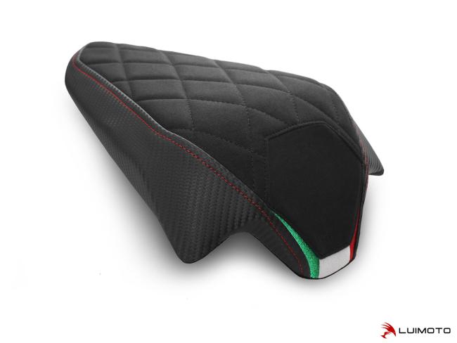 Luimoto Sitzbankbezug Diamond Sport Beifahrer für Ducati Panigale V2 2020+