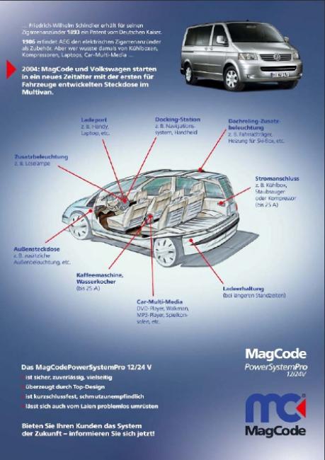 MagCode Power Clip Pro 12V Steckdose , Stecker , Navigation, Audio, Radio,  Telefon Mccode,Magcod Mag Code 12V , 263243