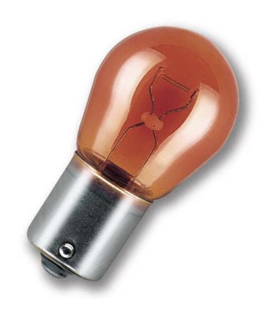 Kugelglühlampe 21W gelb