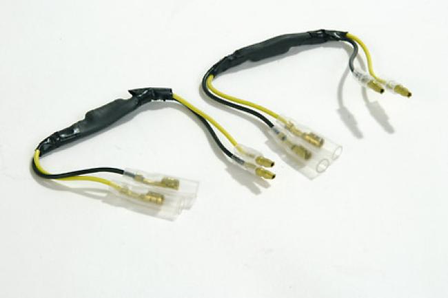 Widerstand mit Kabel fuer LED-Blinker, Paar