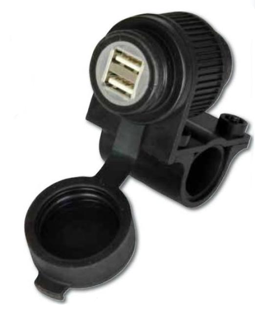 USB Bordsteckdose Aufbau / Einbau 12V/5V-2A