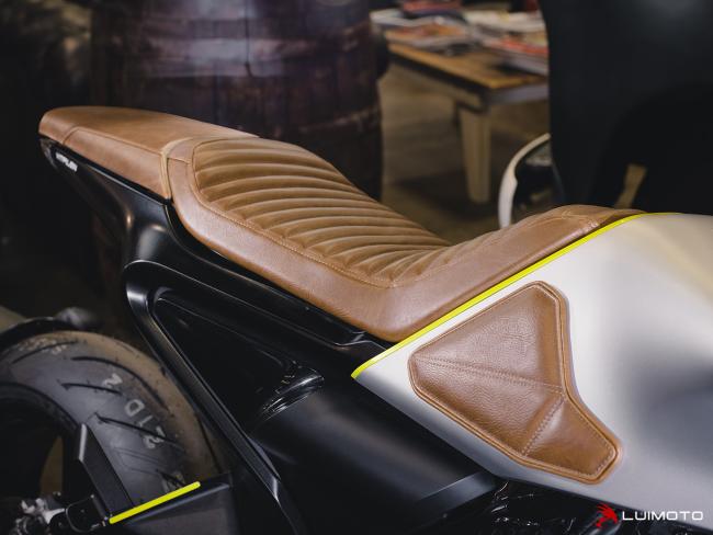Luimoto Sitzbankbezug Classic Beifahrer für Husqvarna Vitpilen 701 18-21