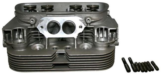 ZYLINDERKOPF, DOPPELTKANAL, KOMPLETT MIT 32 MM AUSPUFF- UND 35,5 MM EINLASSVENTILEN VW Käfer Typ-1