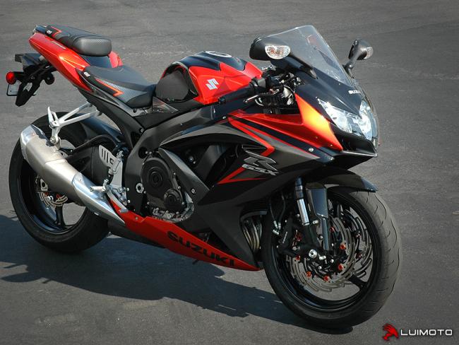 Luimoto Sitzbankbezug Sport Fahrer für Suzuki GSX-R 600 750 08-10