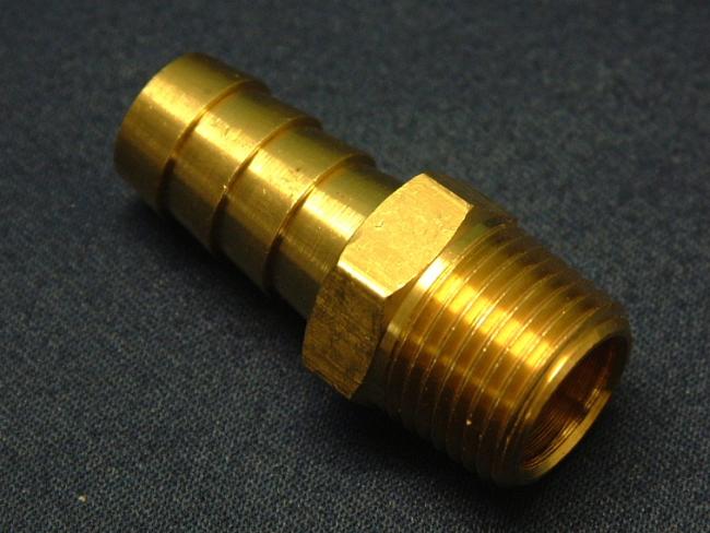 Einschraubstutzen 3/8' NPT für 1/2' Schlauch