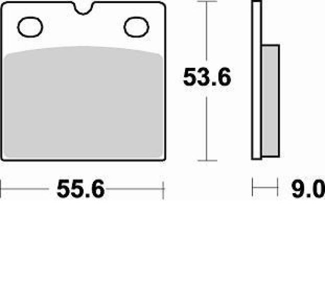 Brake pads Front disc brake Z.B for Boom Wolf Trike to BJ 2006 u. WK Easy Trike