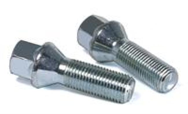 Wheel nut, chromed, M12x1.5