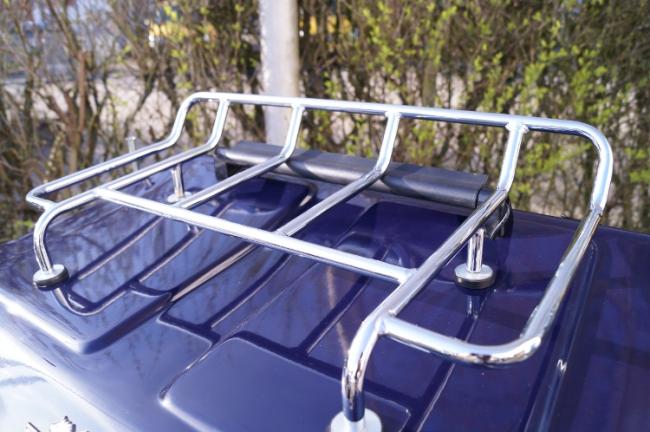 Chrome luggage rack 550x320mm