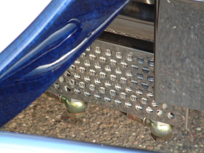 Stainless steel oil cooler cover