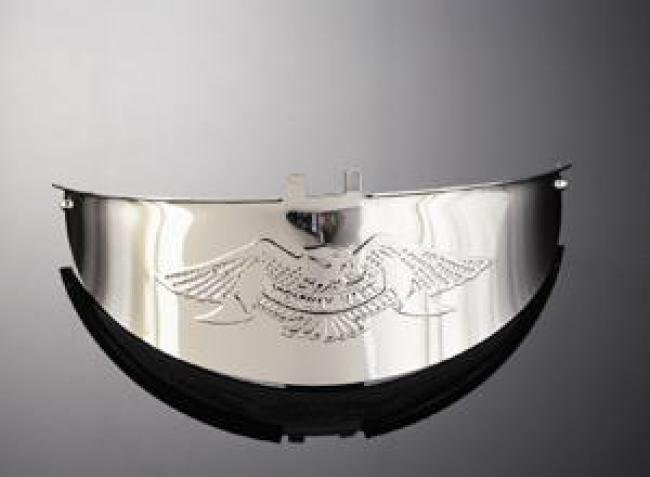 Lampenschirm "Plain" mit Adlerrelief 150mm