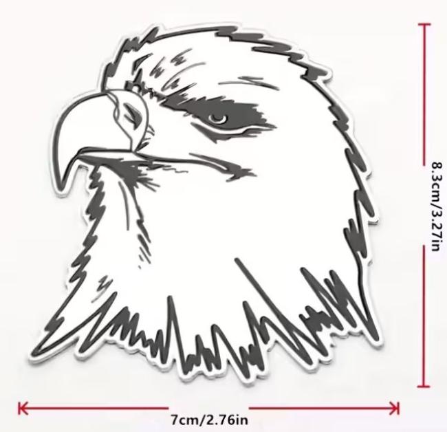 Adlerkopf  Emblem selbstklebend