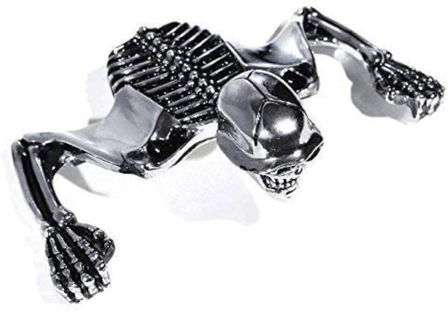 SKULL VISOR,  100MM (1PC)