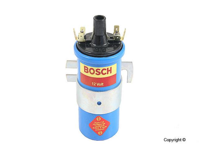 Zündspule BOSCH 12V blau Classic