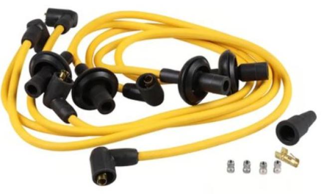 Bugpack Zündkabelsatz 90° Megavolt gelb