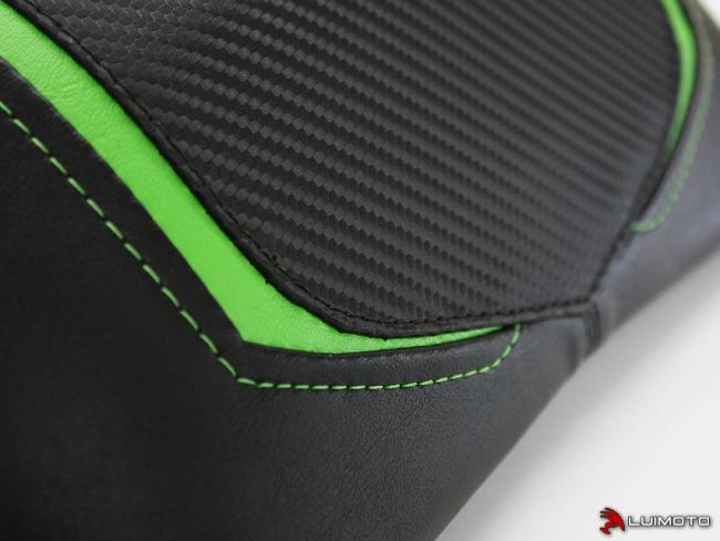Luimoto Sitzbankbezug Sport Beifahrer für Kawasaki ER6N ER6F 650R 12-16