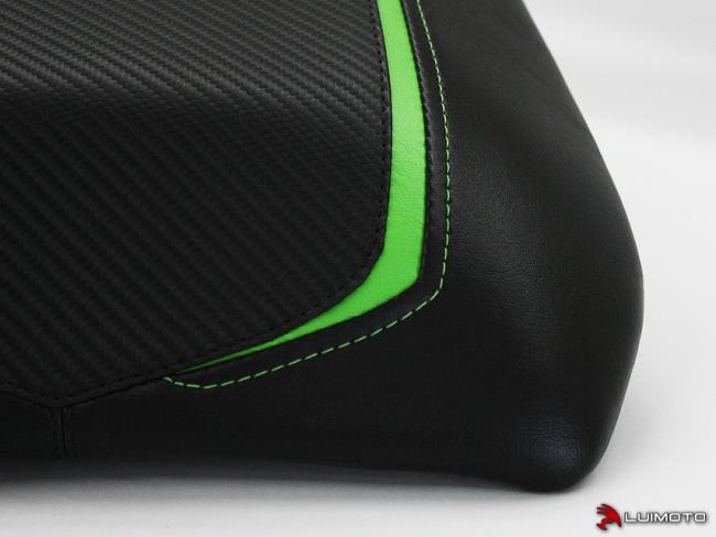 Luimoto Sitzbankbezug Sport Beifahrer für Kawasaki ER6N ER6F 650R 12-16