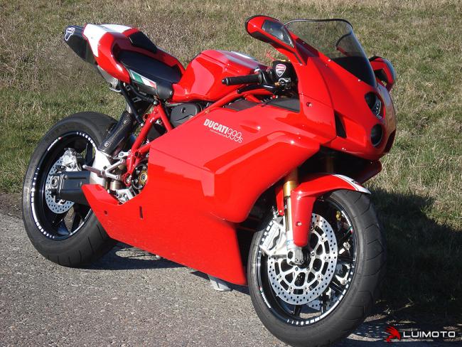 Luimoto Seat Cover Team Italia Fahrer für Ducati 749 999