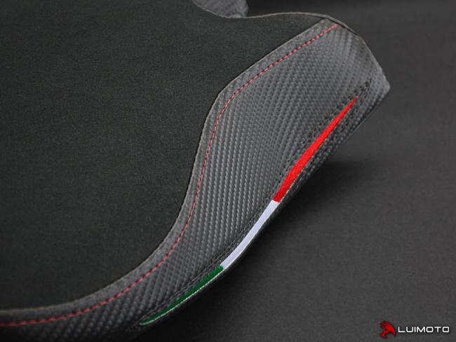 Luimoto Seat Cover Team Italia Driver for Ducati 1199 Panigale 11-15 (DP Comfort Seat)