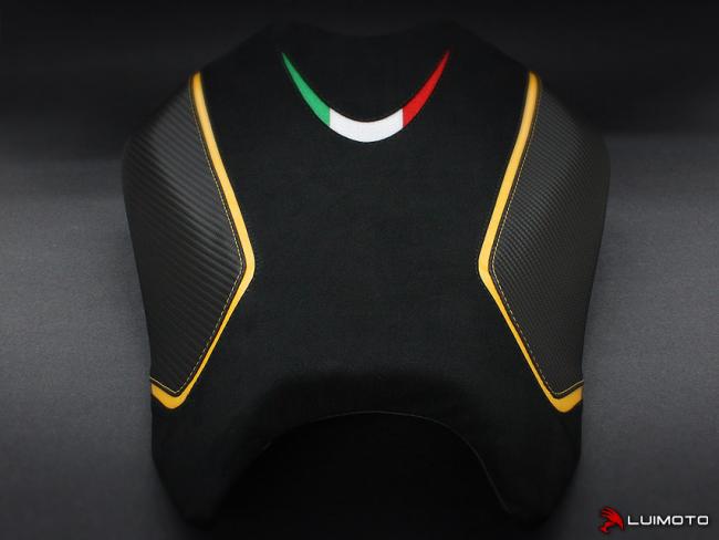 Luimoto Seat Covers Driver  Team Italia for APRILIA TUONO V4 11-20