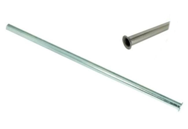 Pipe for throttle cable through fan box