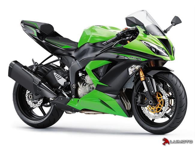 Luimoto Sitzbankbezug Sport Fahrer für Kawasaki ZX-6R  2013-2018