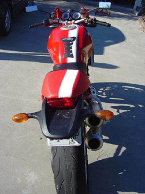 Luimoto Sitzbankbezug Corse für Ducati Monster 00-07