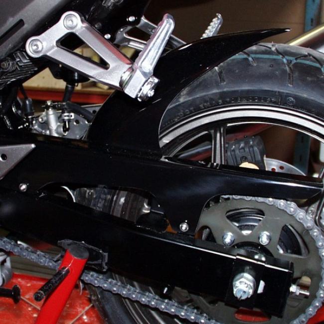 Hinterradabdeckung für Kawasaki Z750 07-10 - GFK
