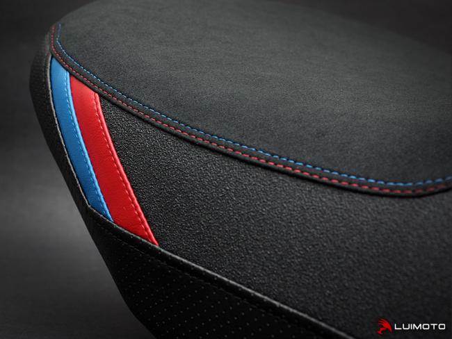 Luimoto Sitzbankbezug Motorsport Fahrer für BMW R1250GS 2019-21 (Original Sitzbank)