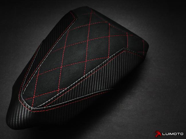 Luimoto Sitzbezug Diamond Sport Beifahrer für Ducati 1299 Panigale 2015-17